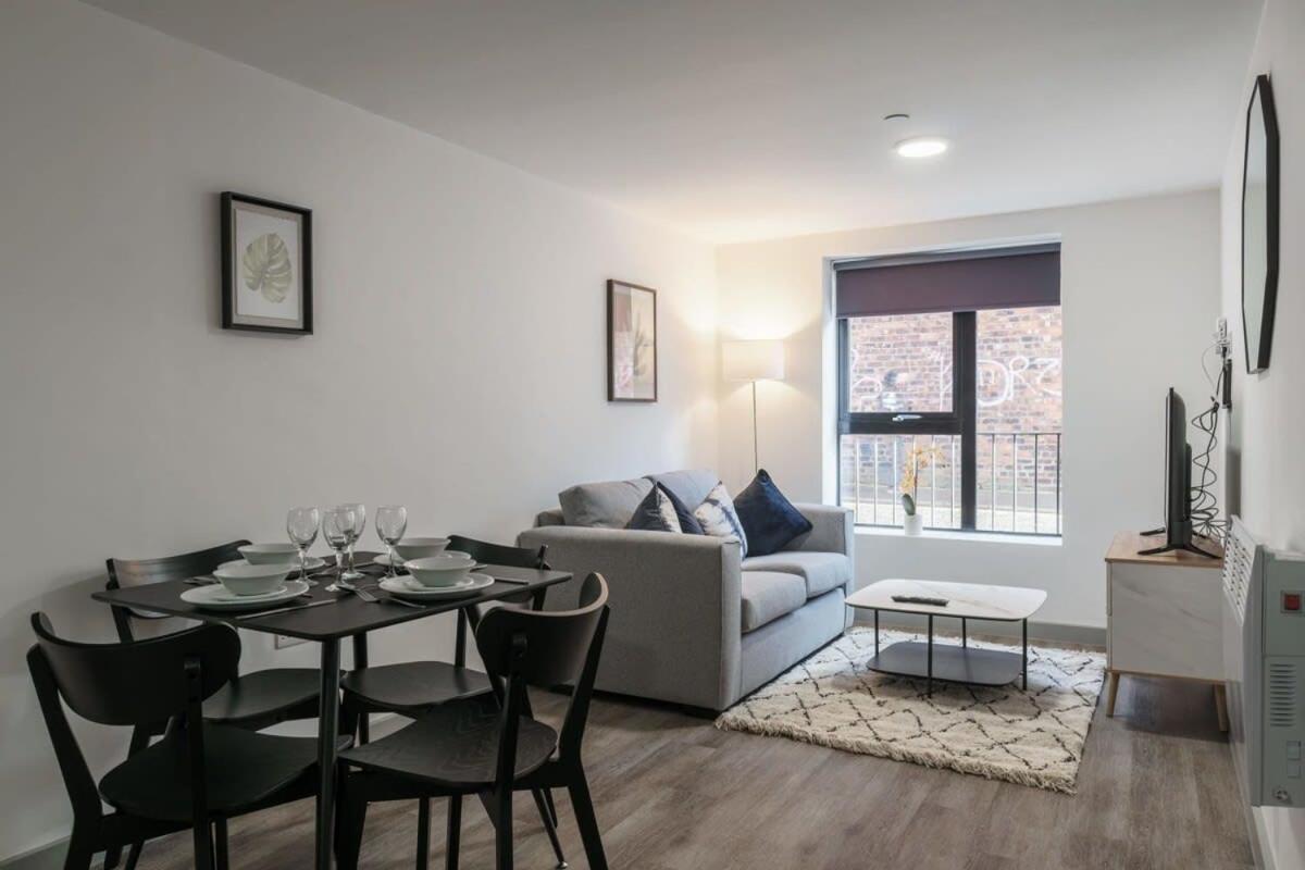 Contemporary 1 Bed Apartment In Liverpool Centre Exteriör bild