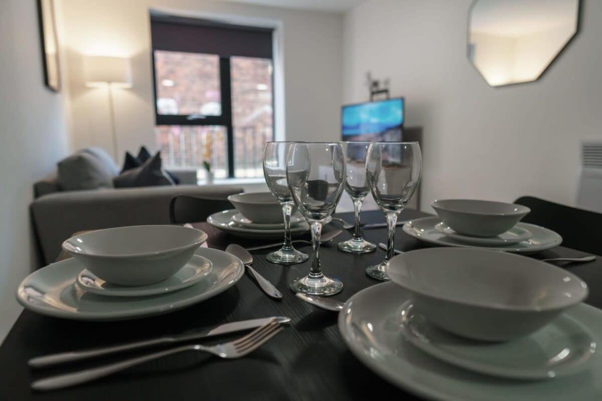 Contemporary 1 Bed Apartment In Liverpool Centre Exteriör bild